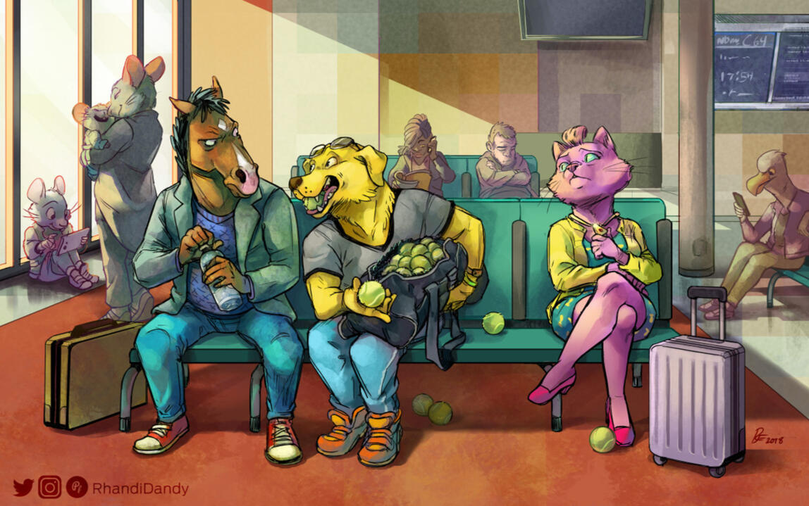 "BoJack Horseman" fanart